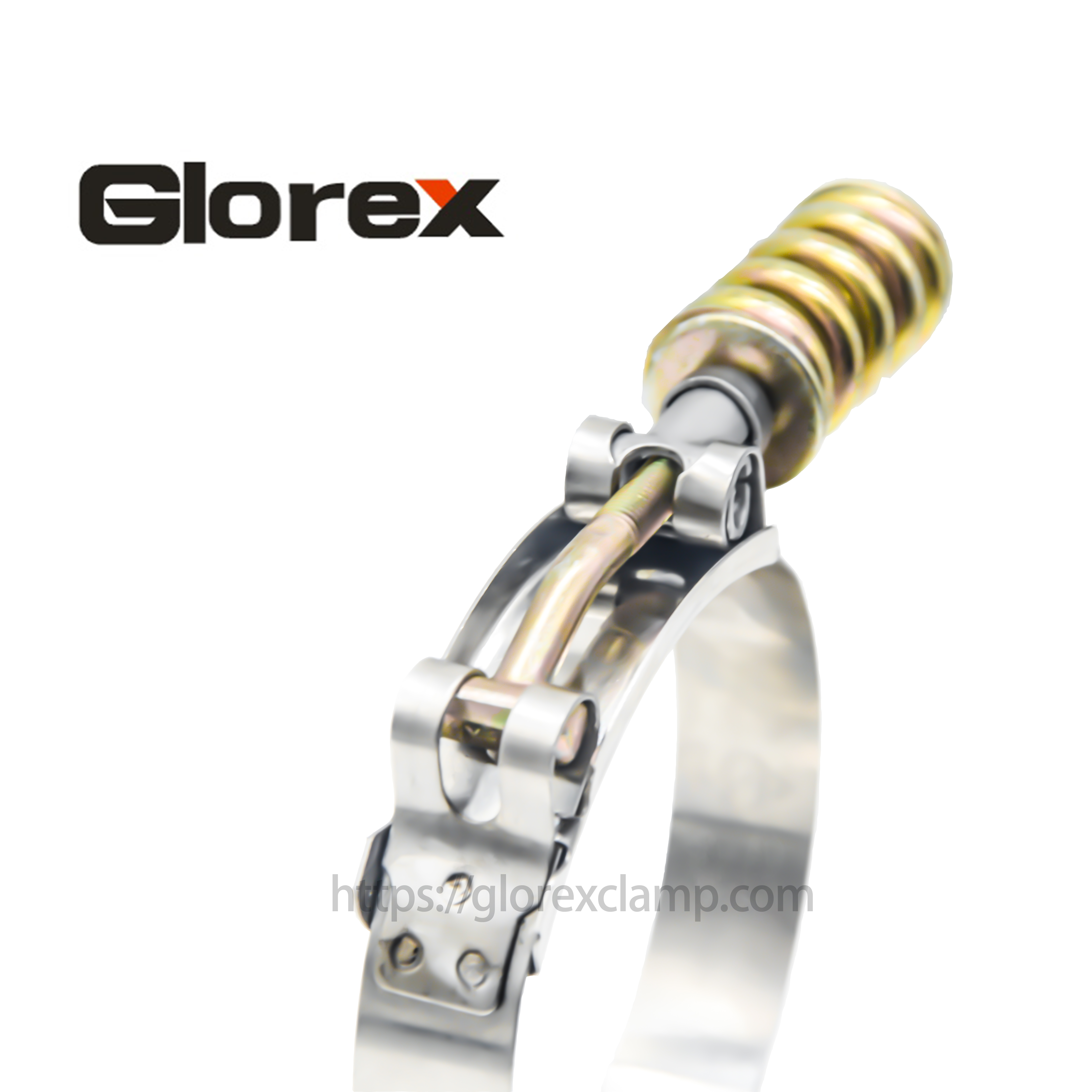Hot sale German Hose Clamps - T-bolt with spring clamp – Glorex detail pictures