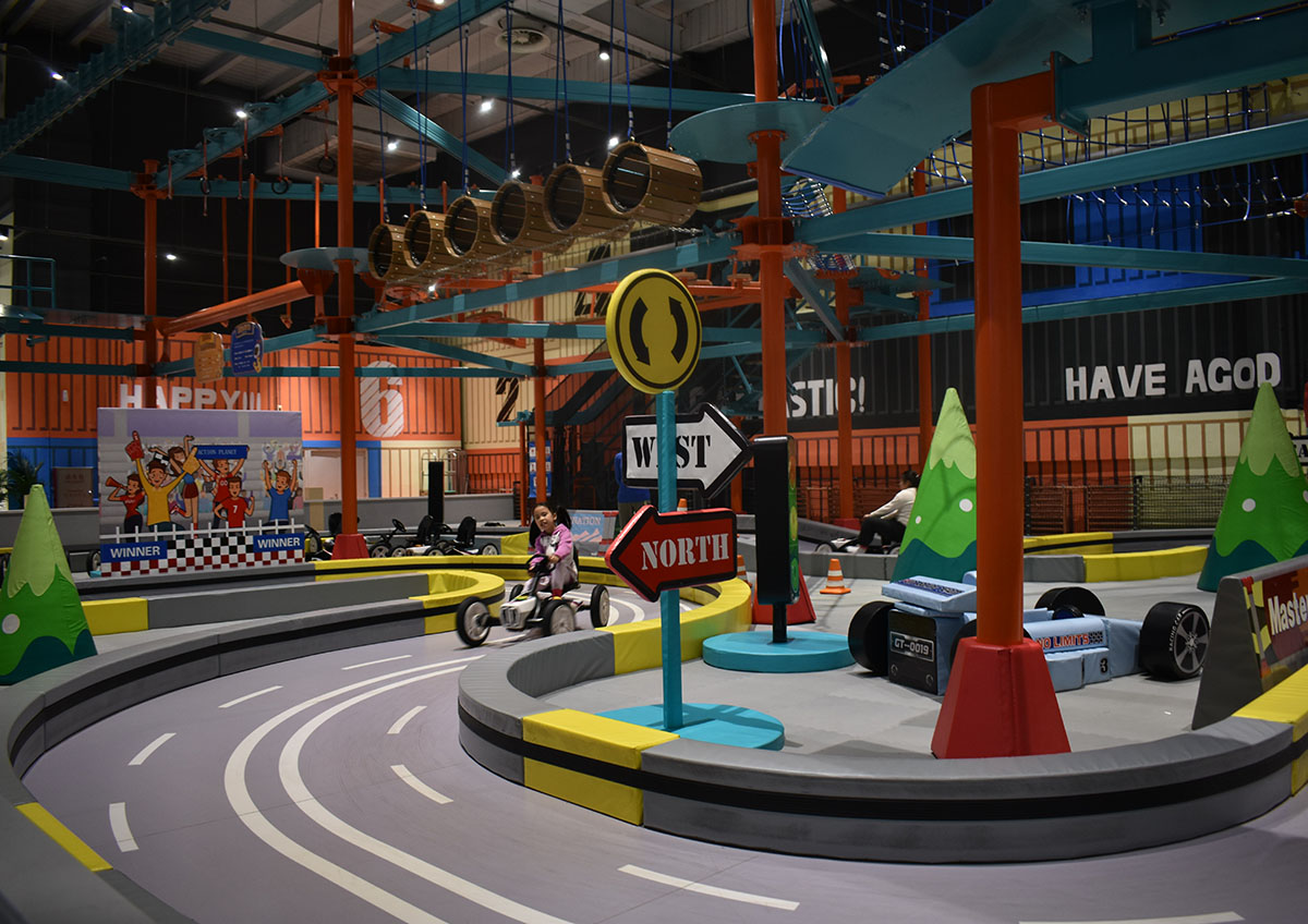 China Racing Track Indoor Playground Manufacture and Factory | Haiber