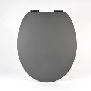 MDF Toilet Seat – Rubber Lacquer Grey