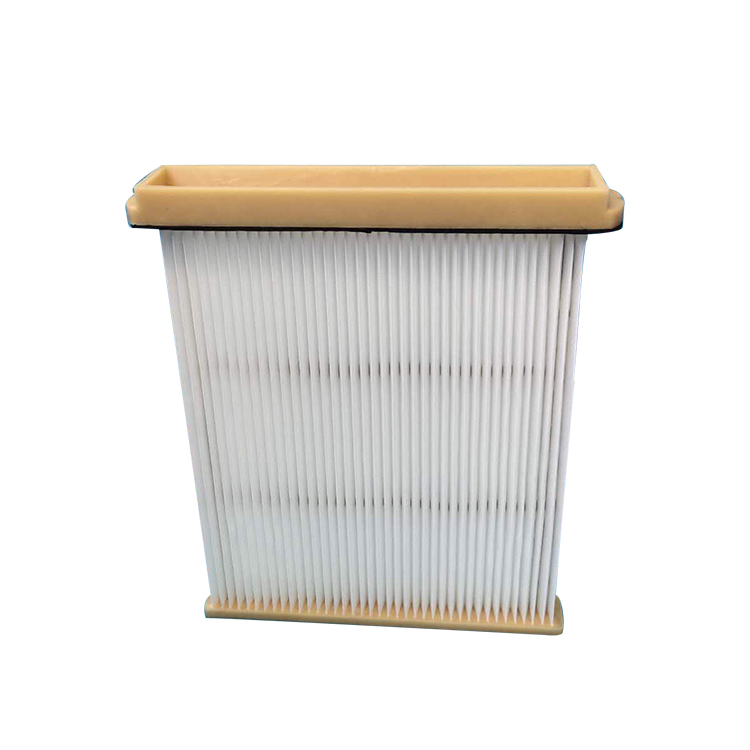 anti-static Dust Polyester Pleated Remove Air Filter, High Dust Capacity Hepa Air Filter Element, Polyester Dust Collector
