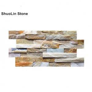 Exterior Natural Ledger Stacked Wall Stone Tiles Decorative Stone Veneer Panels