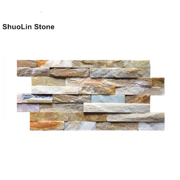 Exterior Natural Ledger Stacked Wall Stone Tiles Decorative Stone Veneer Panels