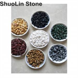 Construction Stone Landscaping Granite Chips Crushed Stone For Garden Decoration