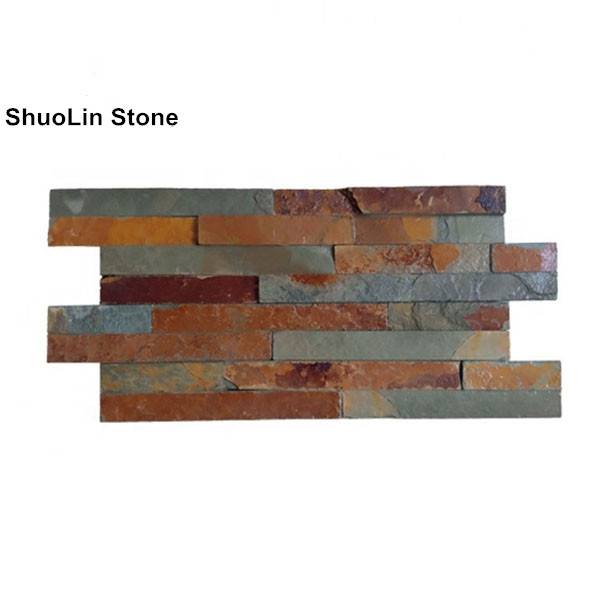 Home Decoration Rustic Color Natural  Slate Stone Cladding With Discunt Price