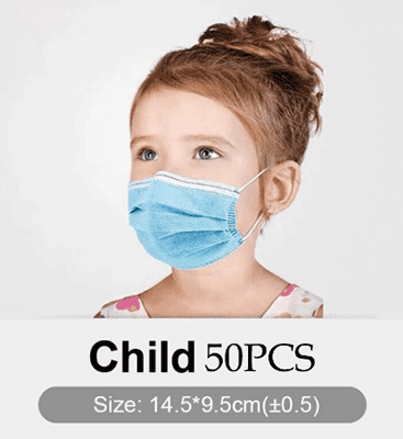 Wholesale Free Sample For Surgical Mask 3 Ply Custom Kids Children Cartoon 3ply Face Mask With Ear Loop Anji Manufacture And Supplier Hongde