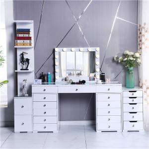 Whole Hollywood Vanity Mirror With, Hollywood Vanity Desk With Mirror