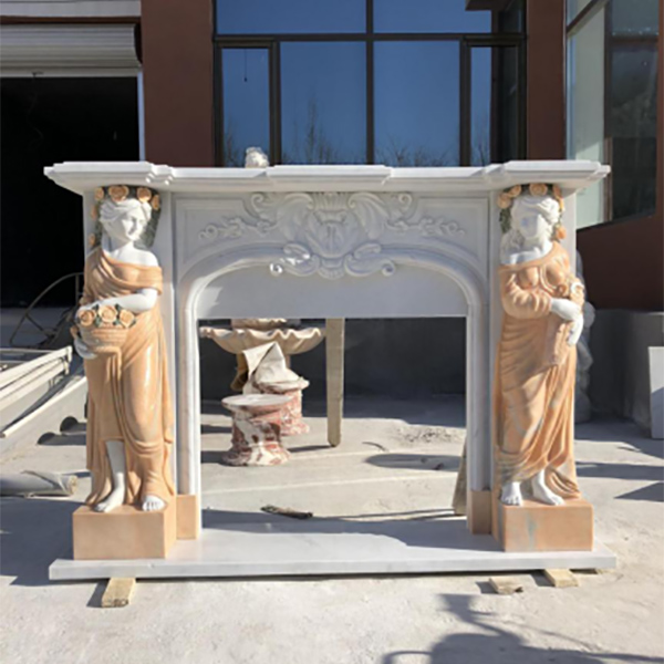 factory Outlets for Outdoor Decorative Stone Flowerpot - Best quality China Best Selling Marble Surrounds French Marble Fireplace Mantel – Longsheng Group