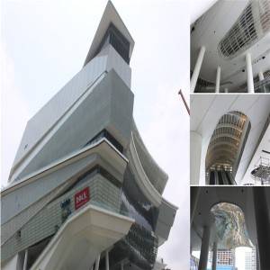Hot New Products Metal Stud Exterior Wall Construction – Steel curtain wall in door – Honghua