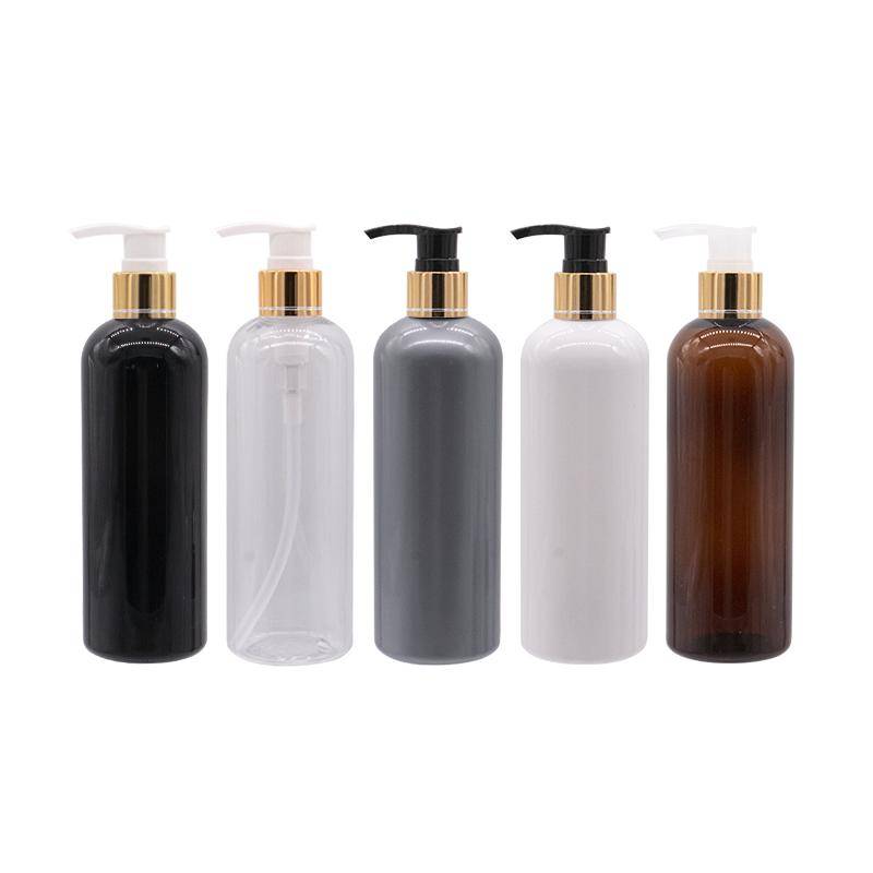 ECO Friendly Empty 100ml 150ml 200ml 250ml 300ml 500ml Cosmetic Packaging plastic PET press Shampoo Pump Bottle