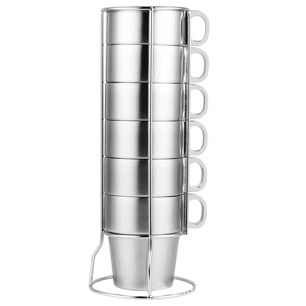 Stainless steel coffee cup set Featured Image