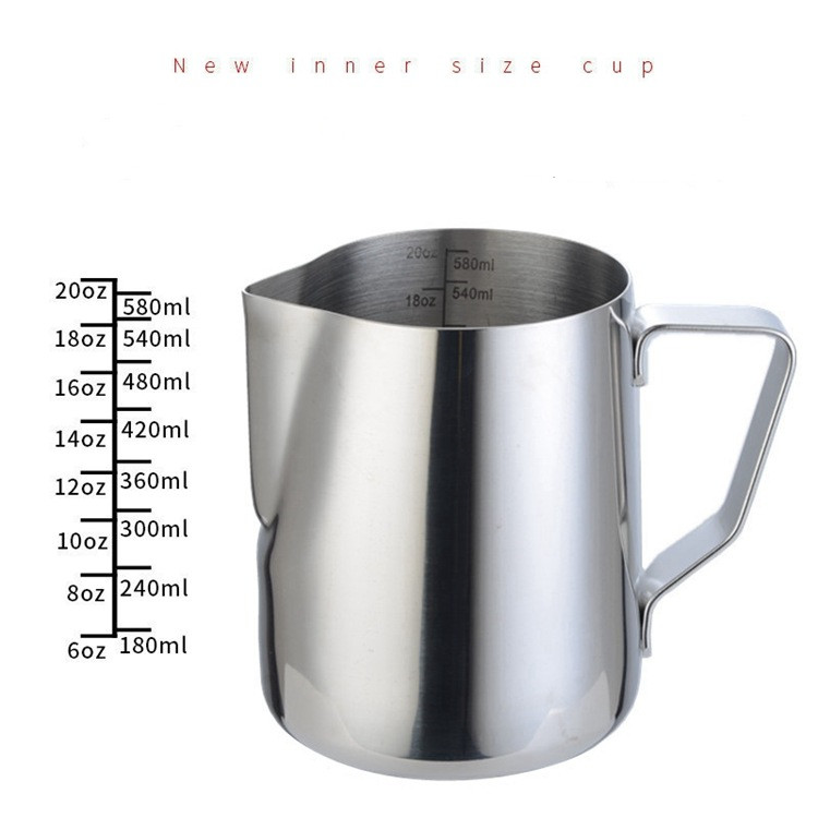 Stainless steel flower cup with scale