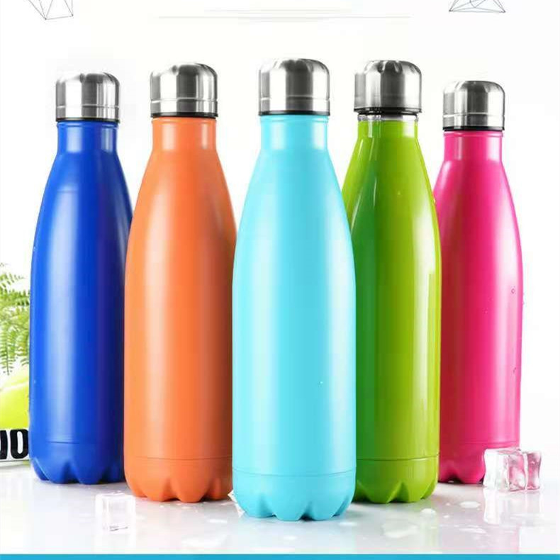 stainless steel cola bottle vacuum cup