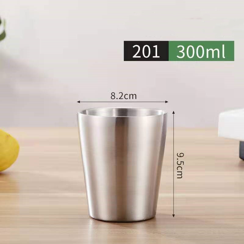 double wall stainless steel drinking cup coffee cup , wine cup