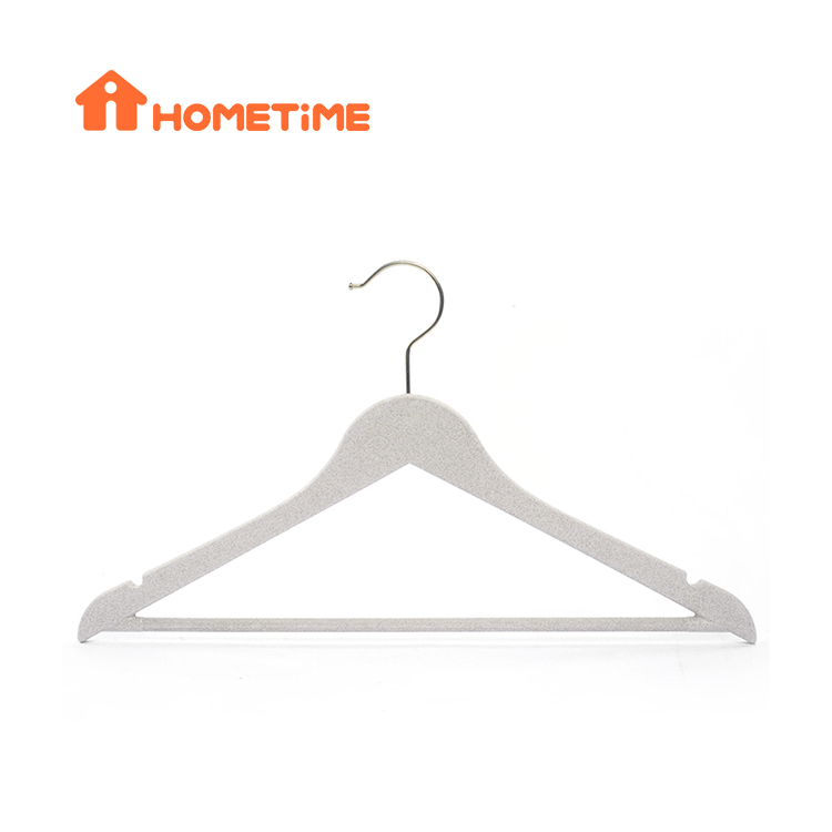 Eco Friendly Plastic Wheat Straw Hangers for Clothes Pants