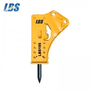 Special Design for Jack Hammer For Mini Excavator - Side Type Hydraulic Breaker LBS195 – Shengda