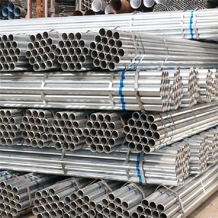 PriceList for Pre Galvanized Steel - Gi Pipe List! 40-60g Zinc Coating Pre Galvanized Round Steel Pipes – TOPTAC
