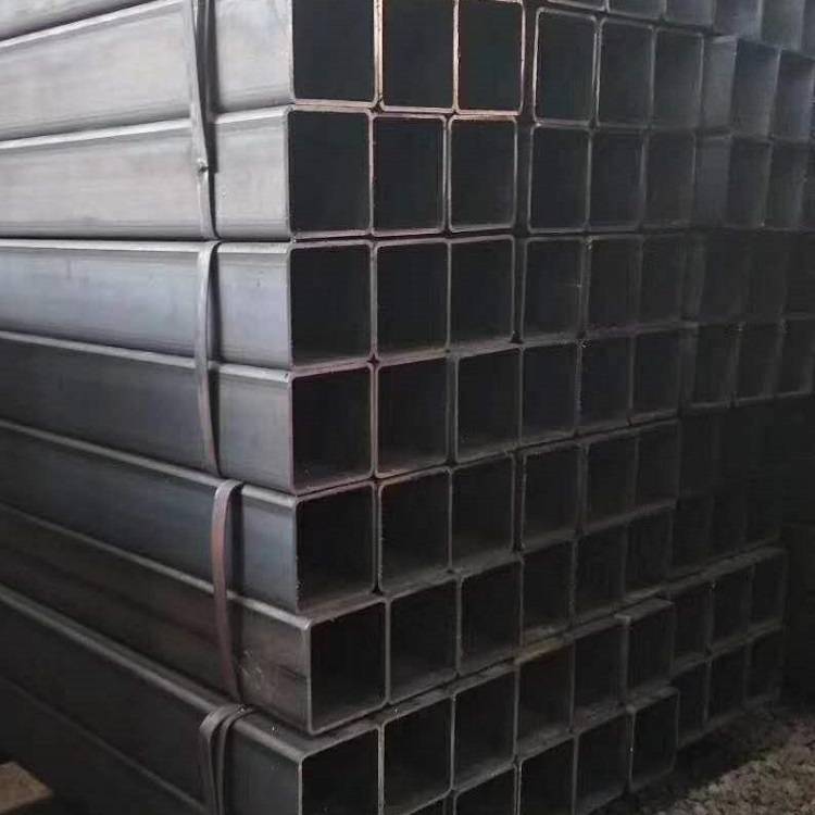China Erw Carbon Steel Pipe Suppliers - EN Standard Mild Steel Ms Carbon S235 S335 Black Steel Square Rectangular Hollow Section Pipe Tube – TOPTAC