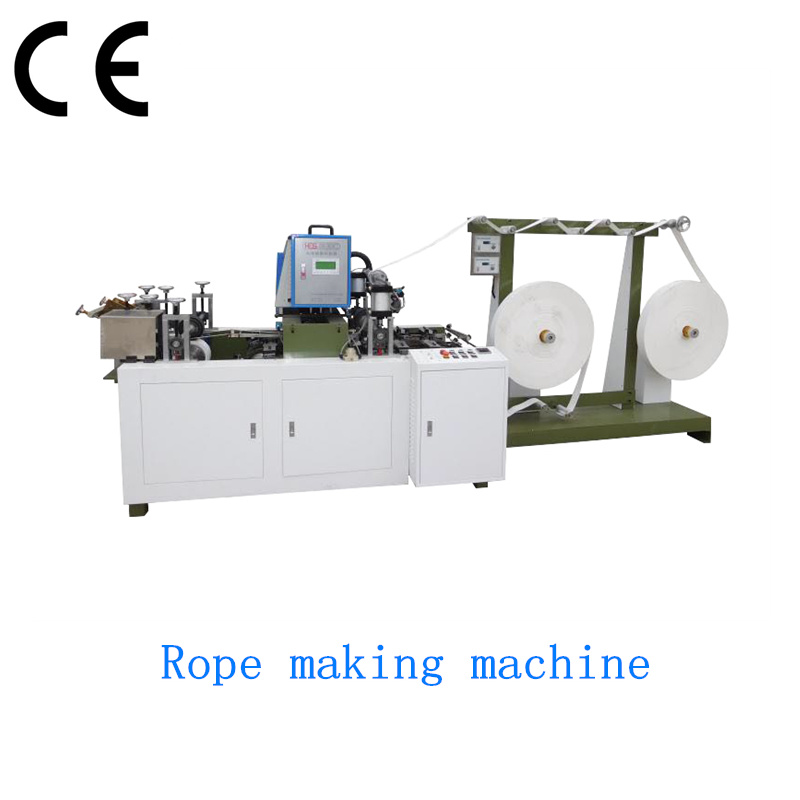 Automatic Patch Paper Bag Rope Making Machine