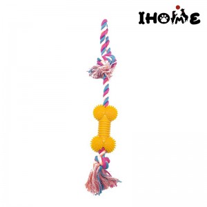 Dog Toys, Cotton Rope Chew toys, in Knot Shape Tug