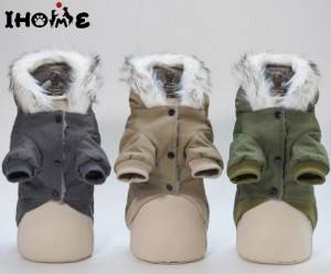 Pet Clothes, Dogs And Cats Luxury Clothing Winter-and-Autumn, Military Cotton-padded pet Clothing, dog thick clothes winter