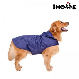 Dog Raincoat| Hood Waterproof Jacket| Large Dogs