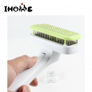 Medium Dogs Outdoor Appliances - Long Hair Pet Grooming Brush, Cat&dog cleaning Comb,dog|cat hair remover,pets hair removal,All-In-One Self Cleaning Slicker, – Ihome