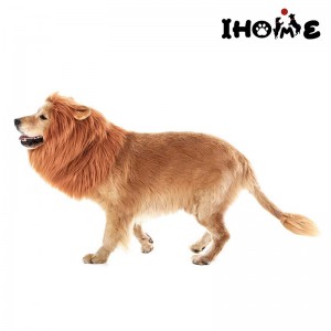 Dog Halloween Costumes-Lion Mane Wig, Large Dog Accessory