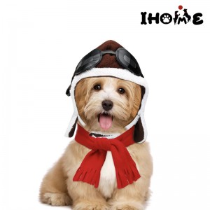 Halloween Costume| Pet Pilots Hat, Scarf Set, Dog Cosplay suits