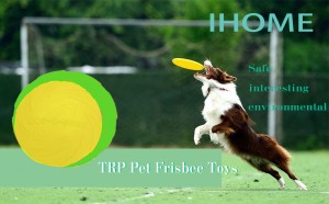 Dog Frisbee Flying Disc-Pet Interactive Toy, Training Flyer,Fda Standard Pet Frisbee