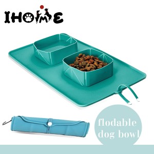 2020 New Style Puppies Saddle Bag - Dog outdoor food bowl,flodable dog bowl,Giant Dogs Outdoor Products,cat food bowl,floding pet bowl – Ihome