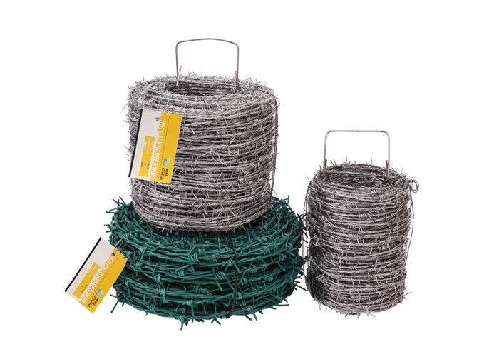 Wine Use Continuous Twist Barbed Wire Fence 2.0mm x 1.8mm 15cm , ISO