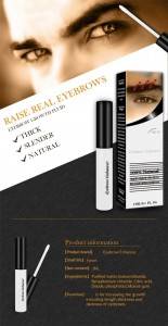 Eyebrow Enhancer Private Label Natural Ingredient brow Growth Nutrition Liquid Serum