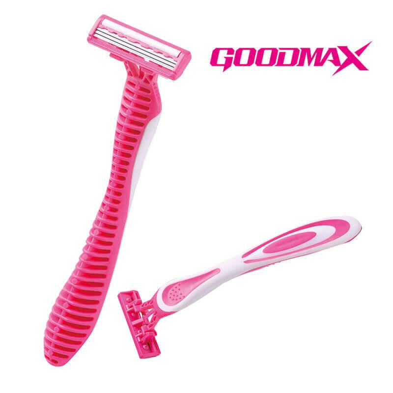 High quality safety stainless steel triple blades shaving disposable razor SL-3103