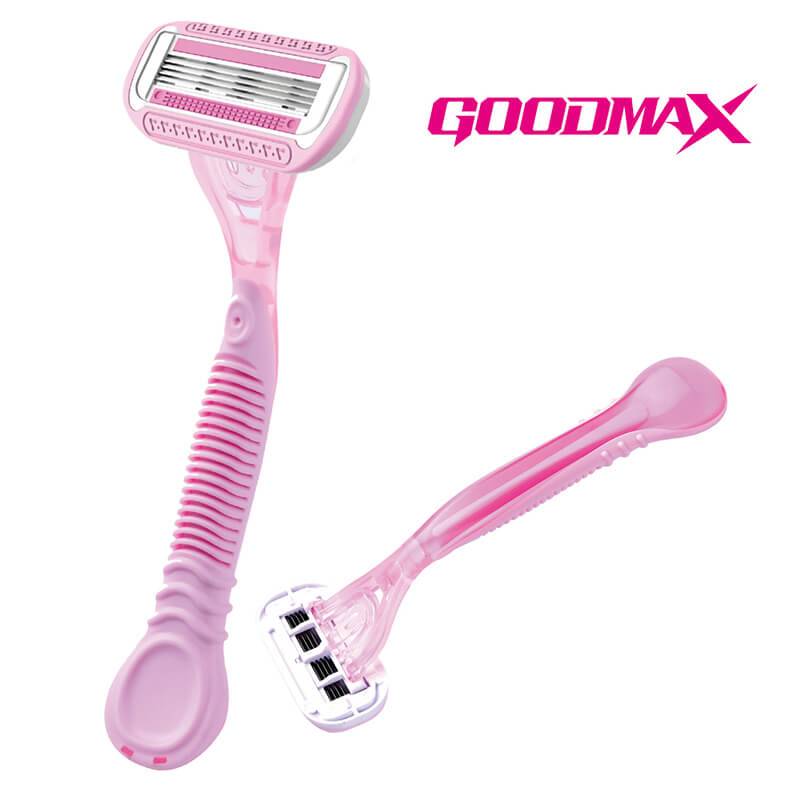 Personal Care Stainless Steel Women Disposable Safety Shaving 4 Blades Razor SL-8001