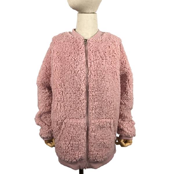 Reasonable price Purple Baby Clothes - Embroidered lamb feather coat – JiaTian