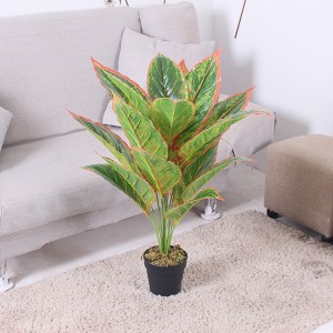 [Copy]  Hot selling artificial taro plants for indoor decoration