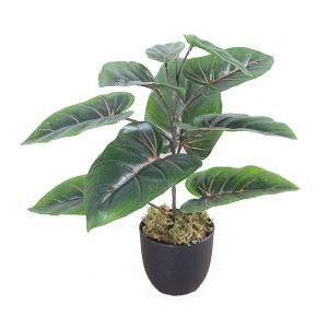 Factory artificial bonsai artificial mini  taro plant