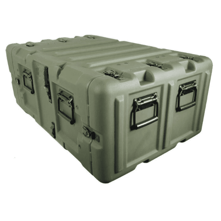 Rotomolded military tool box