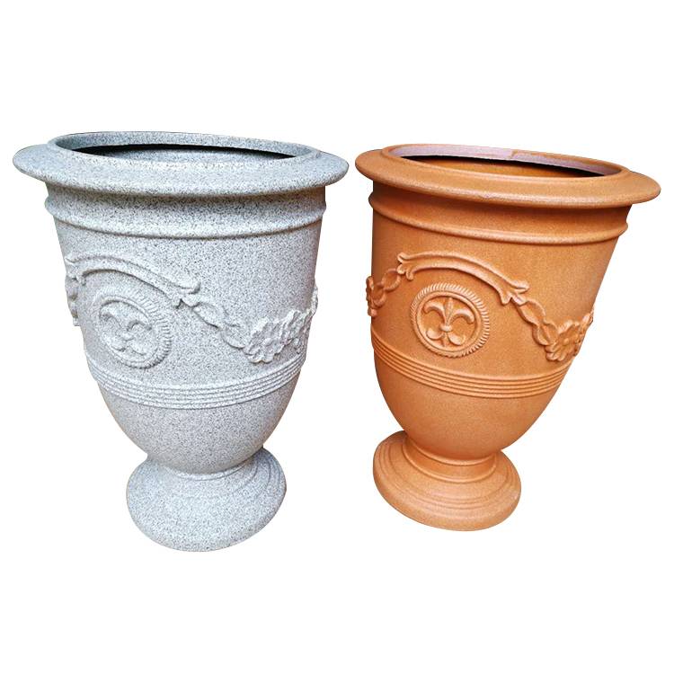 Garden outdoor wholesale clay flower pot for sale