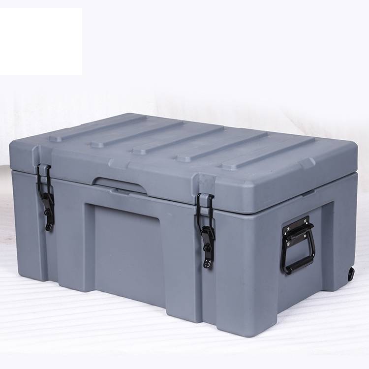 Custom Rigid Heavy Duty Plastic Worksite Jobsite Tool Storage Box