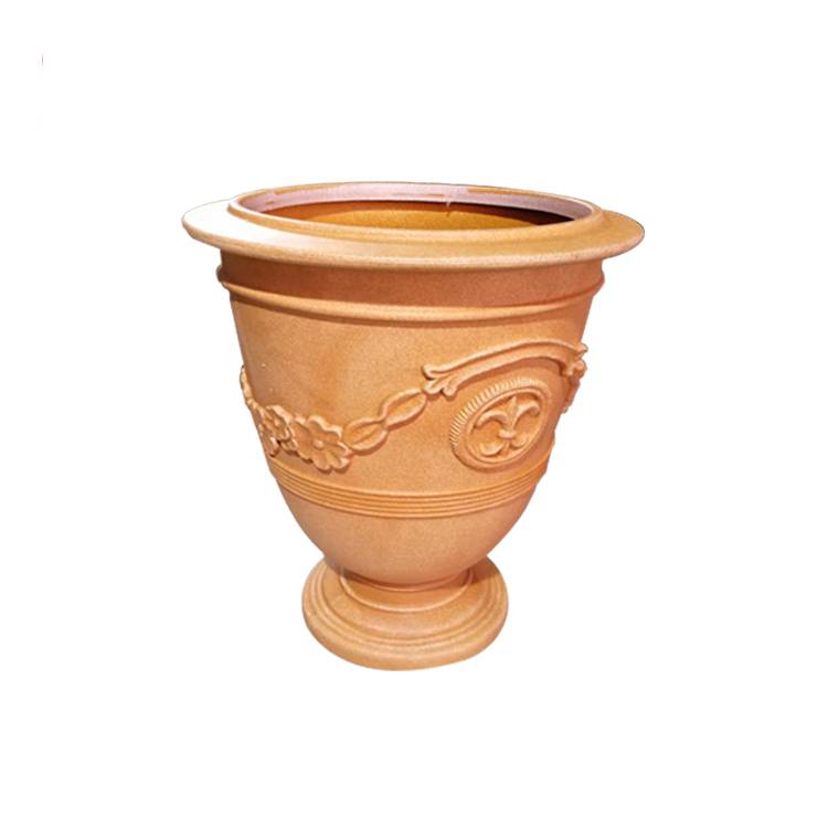 Garden outdoor wholesale clay flower pot for sale Featured Image