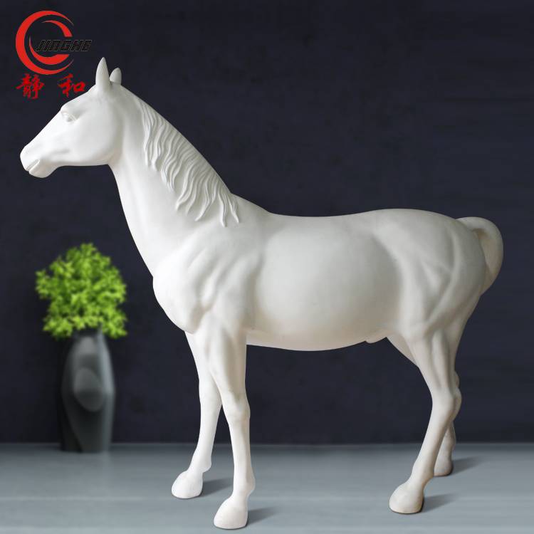 Plastic art ware horse Rotomodling for office