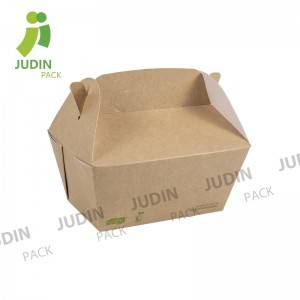 A very popular take out lunch box with handle i...