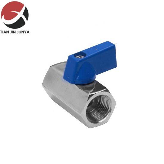 High Quality 316 Stainless Steel Mini Ball Valve for Water Oil Gas 1/8-1 Inch