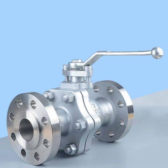 11/2" Inch High Quality Factory Direct Cast Stainless Steel DIN Flange 2PC Ball Valve with Full Port