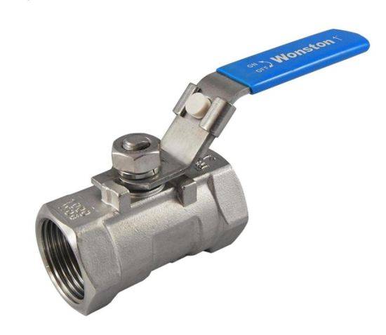 1" Inch Stainless Steel SS316 ASTM-A351-CF8m Investment Casting 1PC Ball Valve.