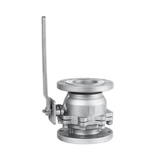 1/2" Inch High Quality Factory Direct 2PC Ball Valve Flanged Connection Full Bore ANSI Standard Class150 Stainless Steel Valve