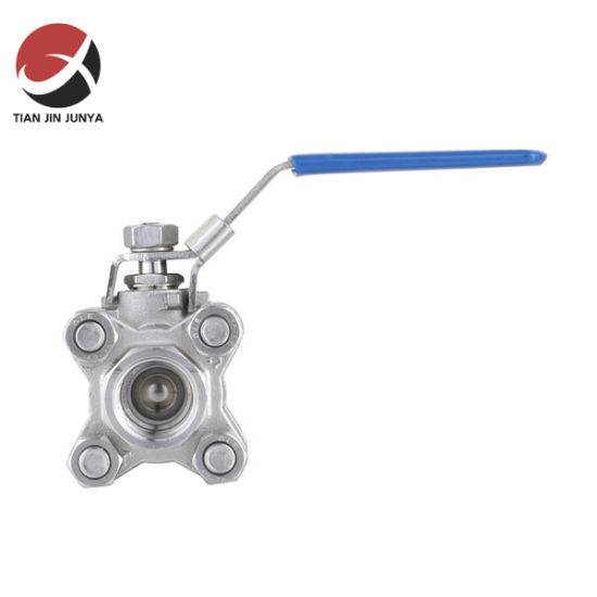 1/2′′ CF8m 3PC Full Port Stainless Steel 316 Ball Valve with Femalethread Ends 1000wog