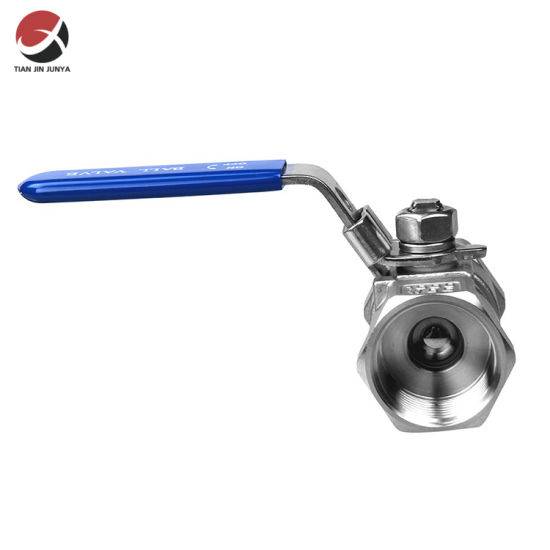 Sanitary Stainless Steel CF8 CF8m Cassting Thread Valve 1PC Ball Valve for Water Oil and Gas, Public, Bathroom, Kitchen Use, Plumbing Fitting