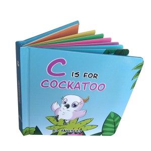 Educational children hard bound board book
